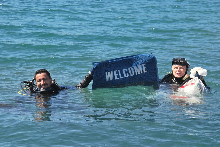 Marmaris’te Deniz Temizliği kampanyası