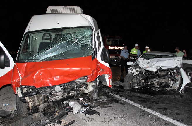 Bodrum’da kaza: 1 ölü, 4 yaralı