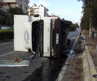 Yatağan’da faciadan dönüldü