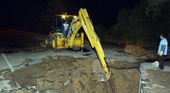 MUSKİ Bodrum’da seferber oldu