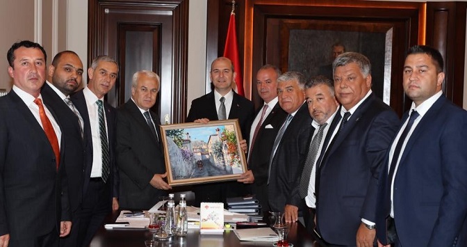 Muğla’dan Bakan Soylu’ya hayırlı olsun ziyareti