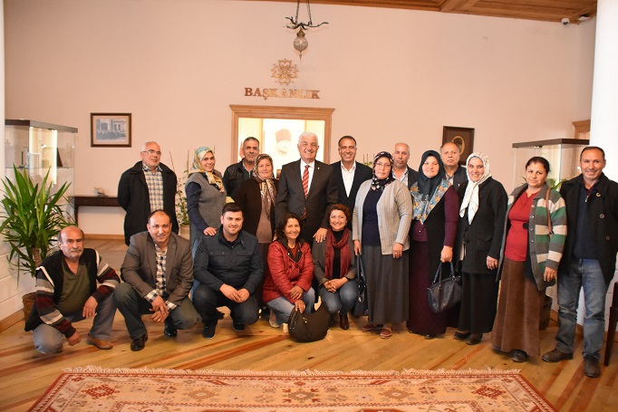 Çiçek emekçilerinden Gürün’e teşekkür