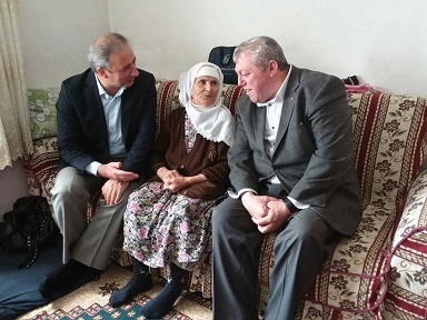 Kadem Mete’den anlamlı ziyaret