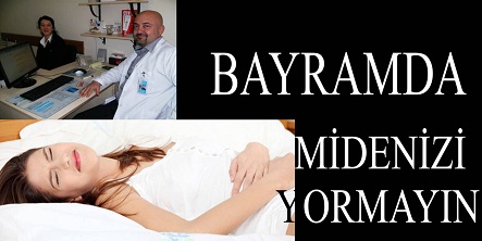 Bayramda midenizi yormayın