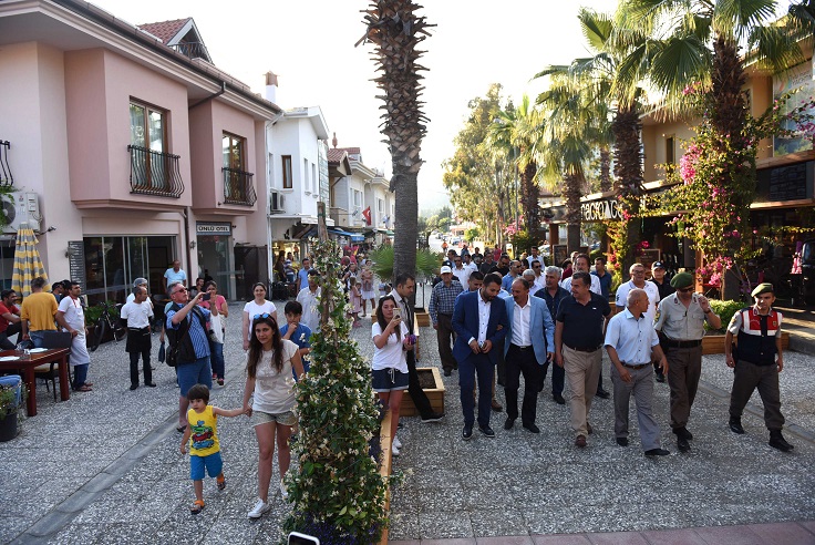 Göcek’in sokakları daha güzel