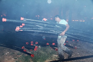 Yangın yerleşim alanlarını tehdit etti