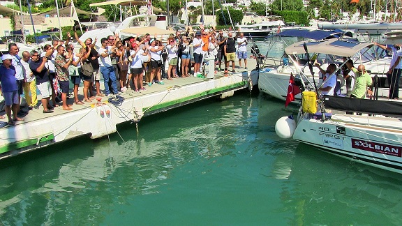 Bodrum’dan Karayiplere yelken açtı