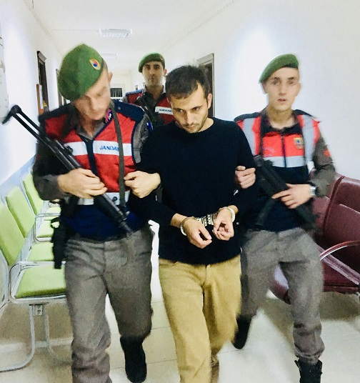 Ormanı arazöz şoförü yakmış