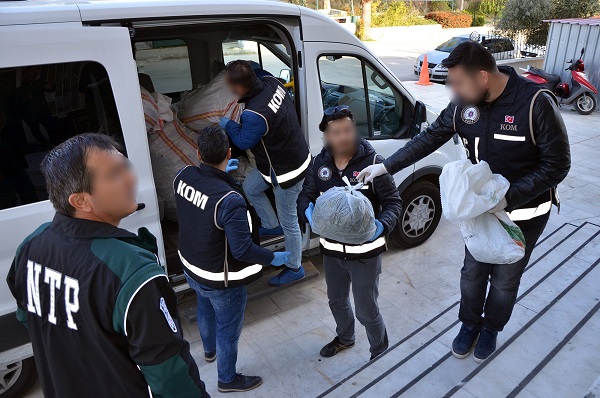 Muğla Polisinden 1 milyon liralık uyuşturucu operasyonu