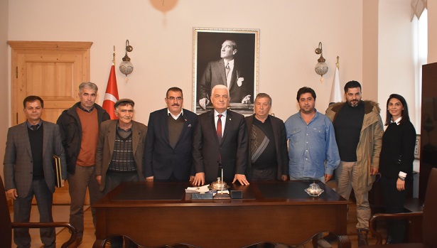 Muhtarlardan Gürün’e teşekkür