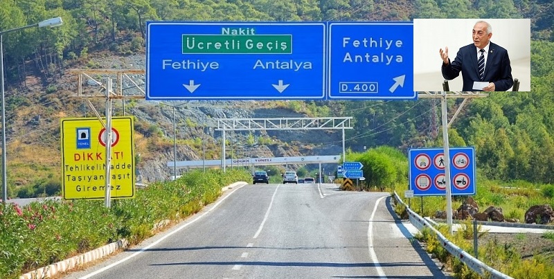 Aldan’dan,  Göcek Tüneliyle ilgili soru önergesi