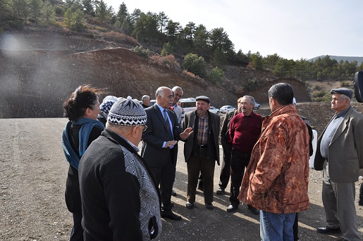 Çiftçiler, Toplulaştırmayı yerinde inceledi