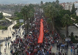 Marmaris Cumhuriyet için yürüdü
