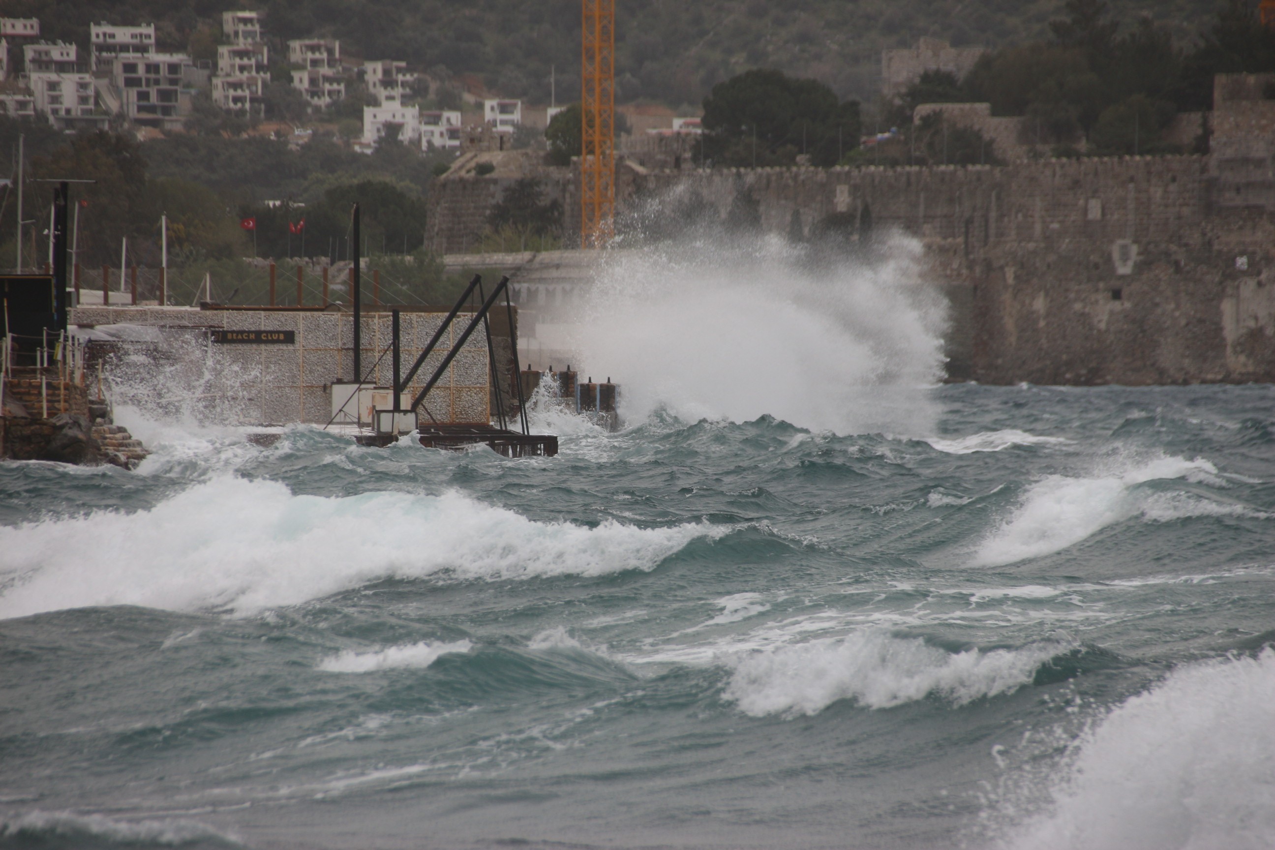 Bodrum'da Tehlike Çanları Çalmaya Başladı