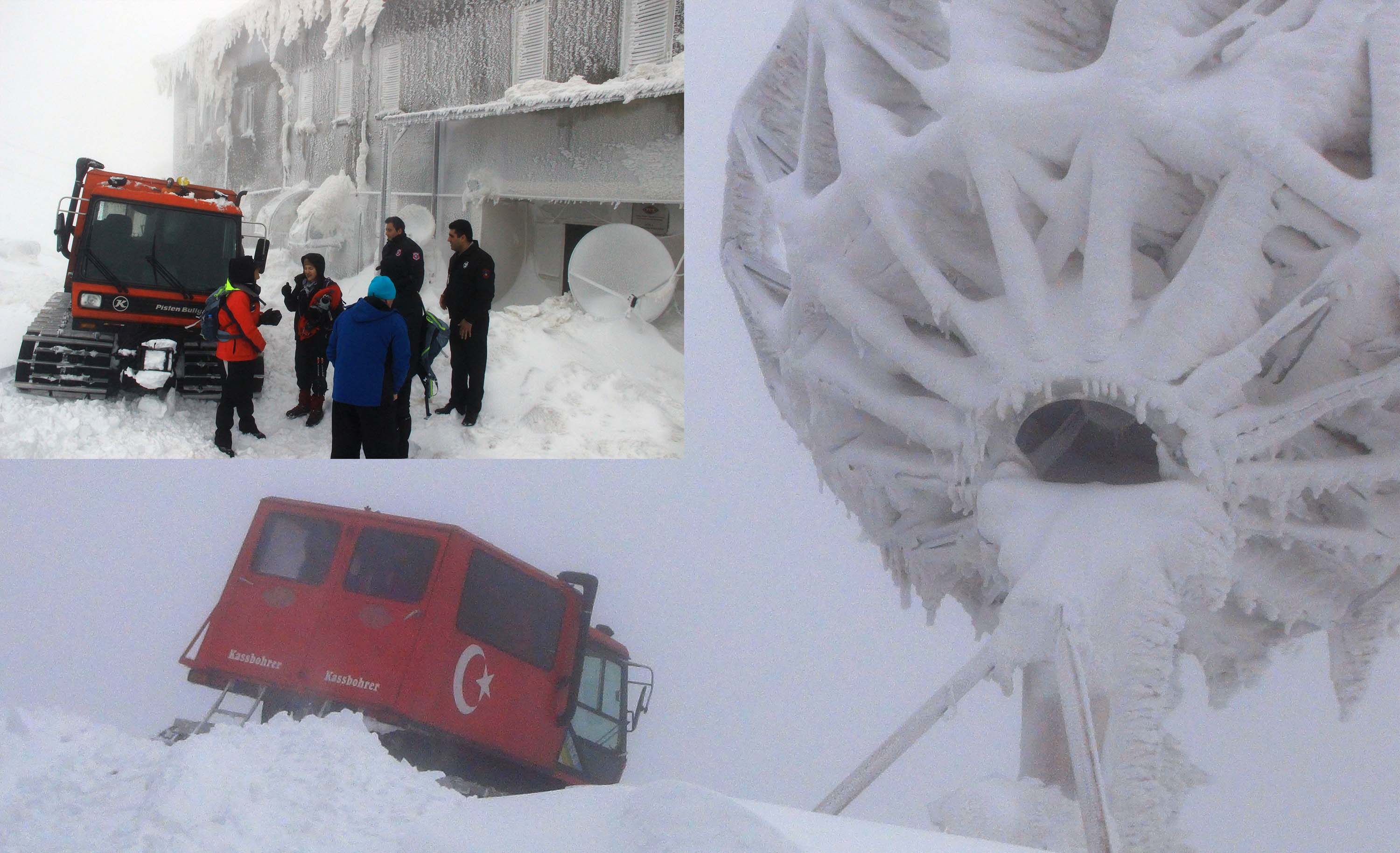 Göktepe Dağı’nda Tipiye Yakalandılar