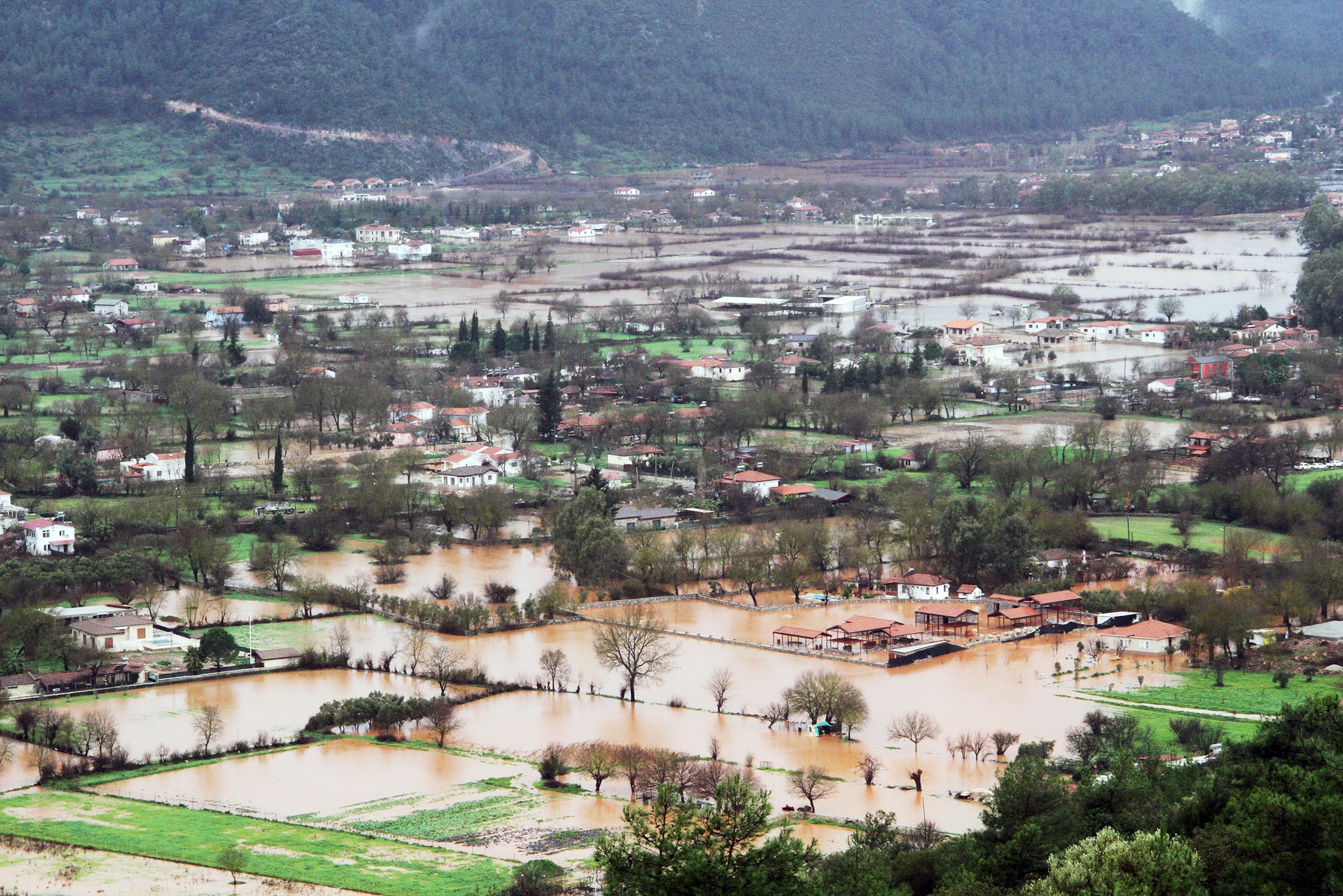 Muğla’ya Son 5 Yılın En Fazla Yağışı Düştü