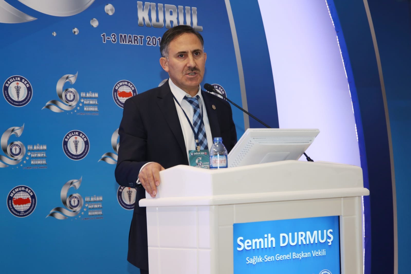 Sağlık-Sen’in yeni Genel Başkanı Semih Durmuş oldu