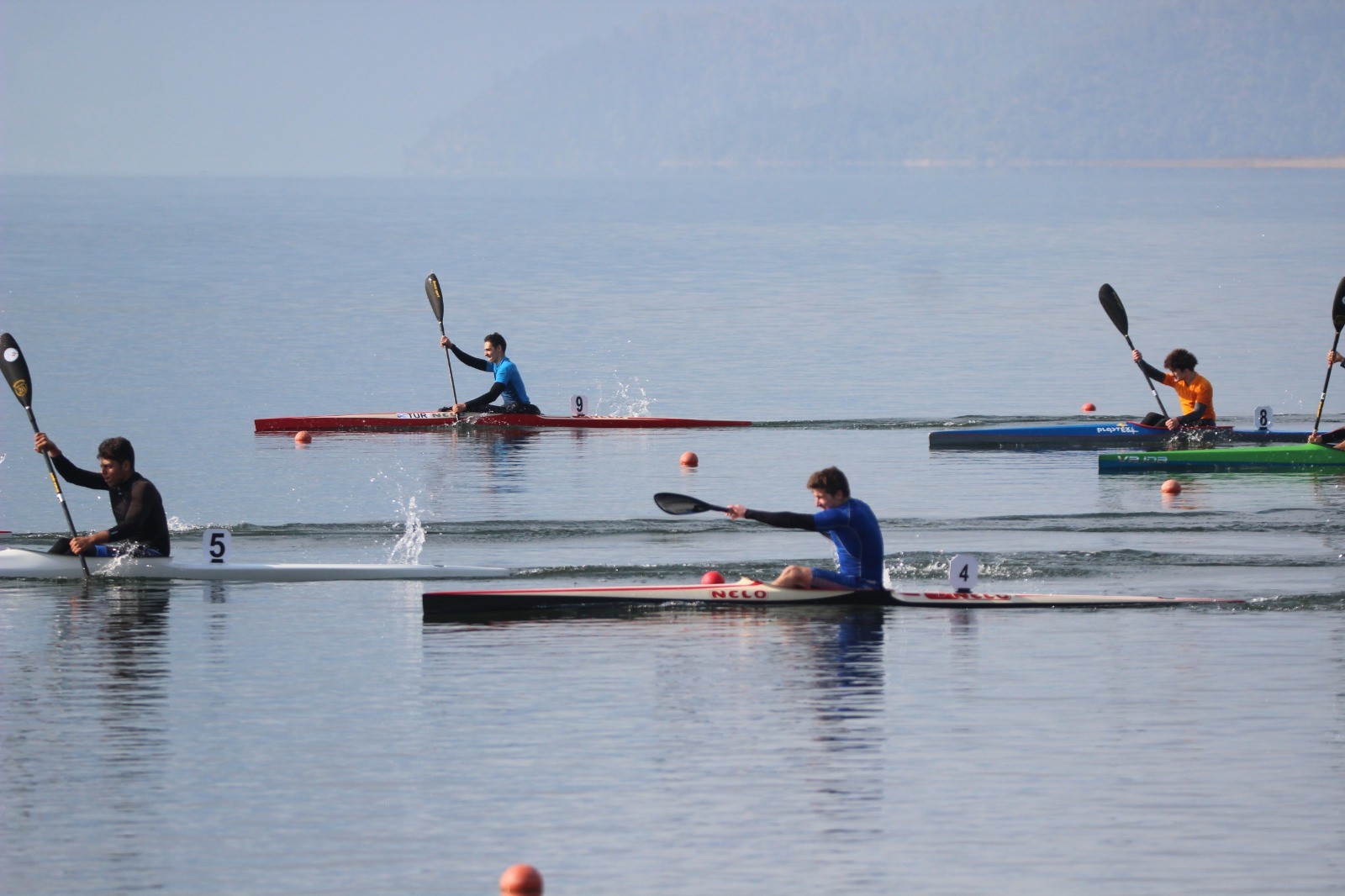 Köyceğiz'deki kanoda olimpik ve genç milli takım seçme yarışları tamamlandı