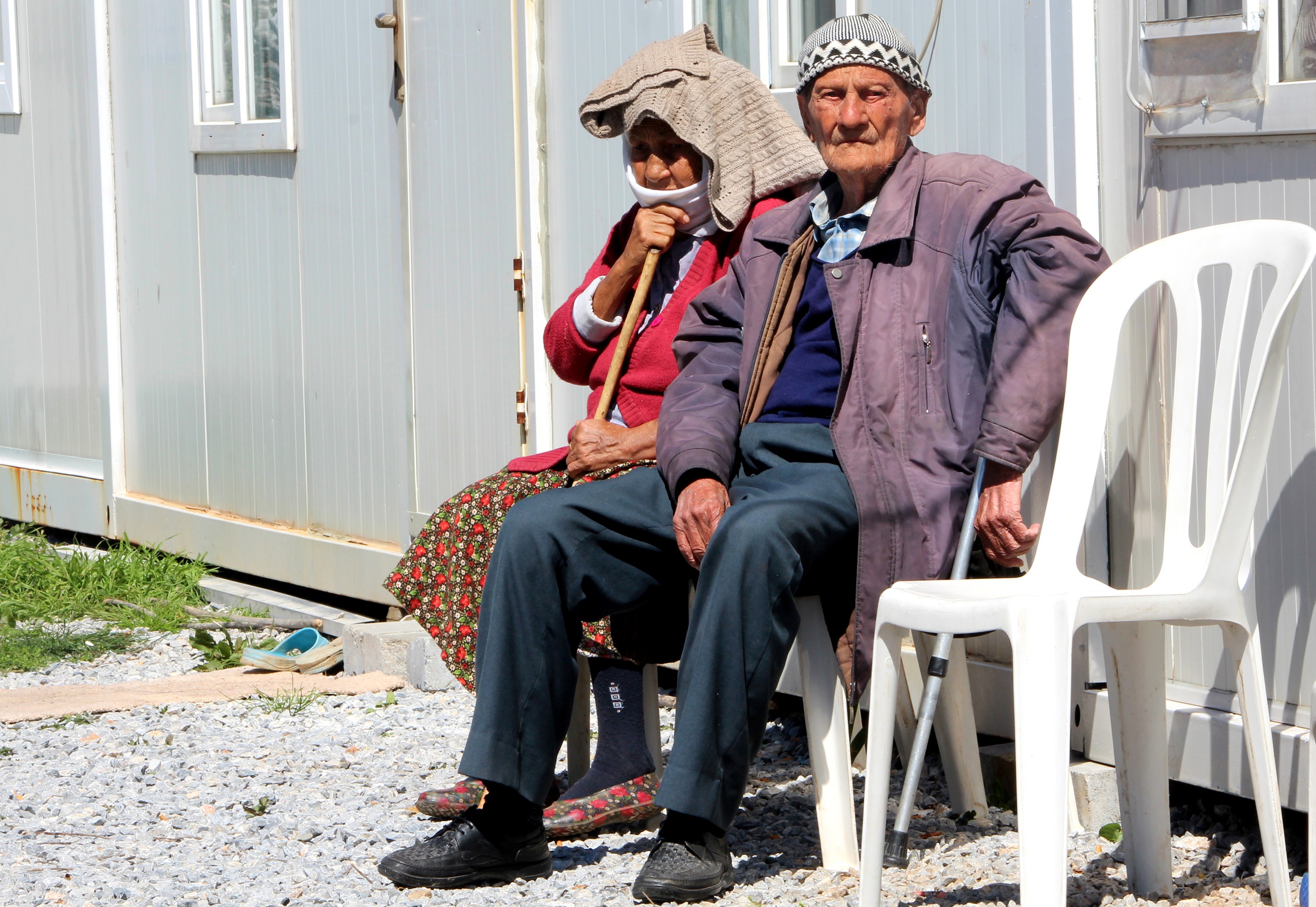 Konteynerde 500 günlük yaşam mücadelesi