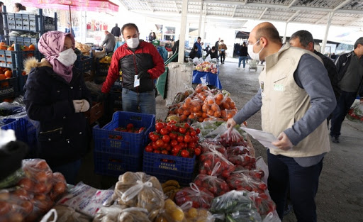 Yatağan pazarları kapatıldı