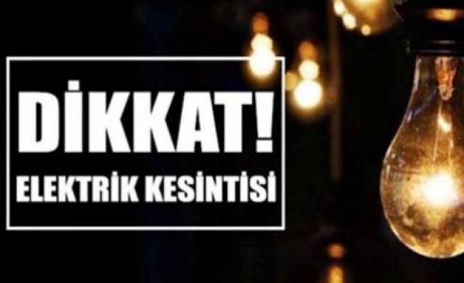 Menteşe’de elektrik kesintisi