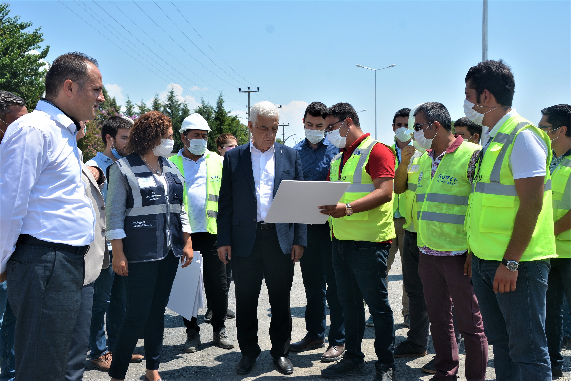 Başkan Gürün Ula’daki çalışmaları inceledi