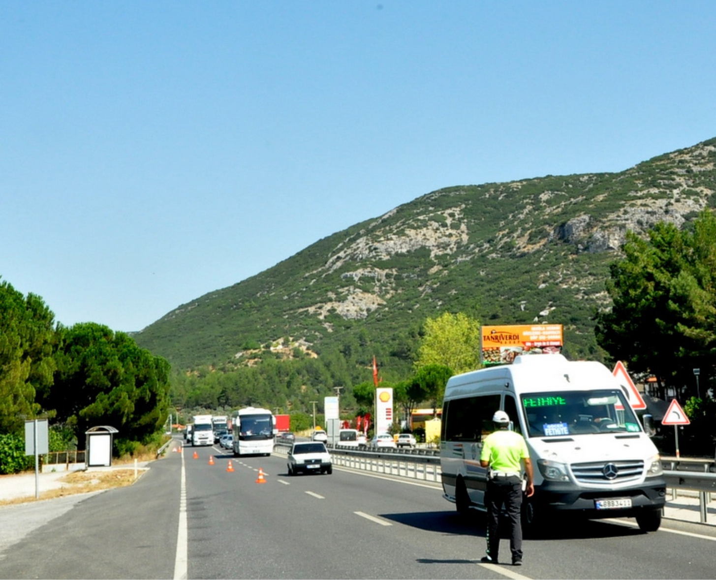 Drone ile trafik denetimi