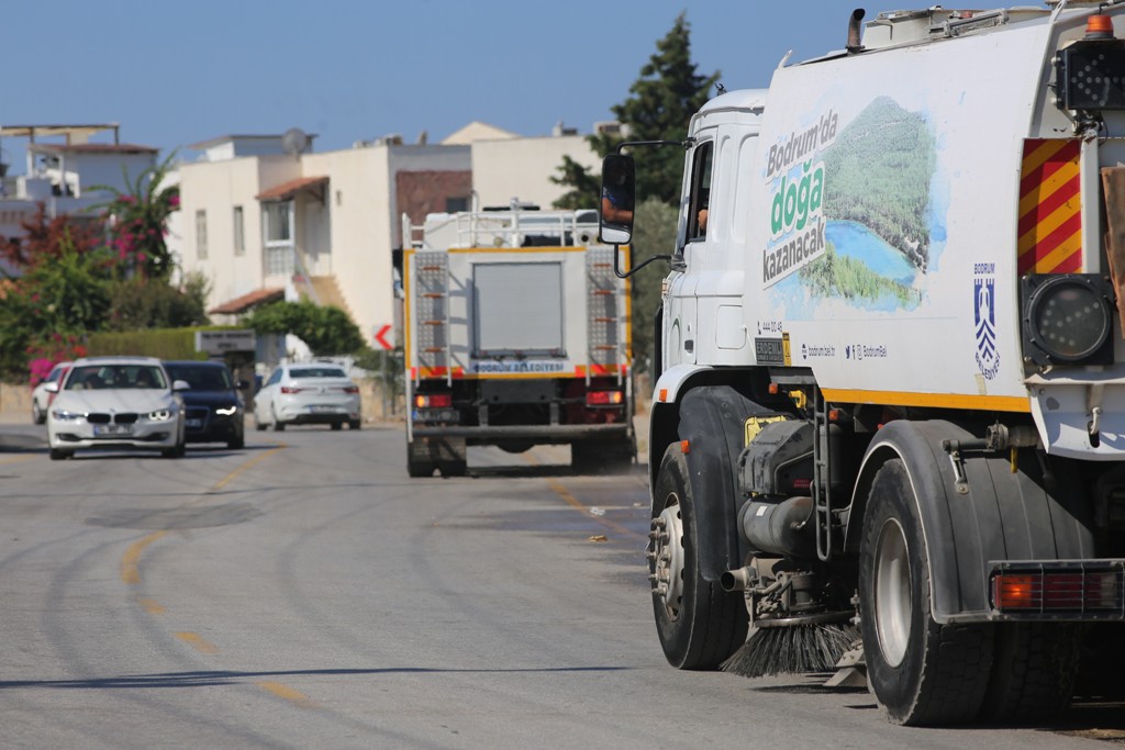 Bodrum’da Temizlik çalışmaları devam ediyor