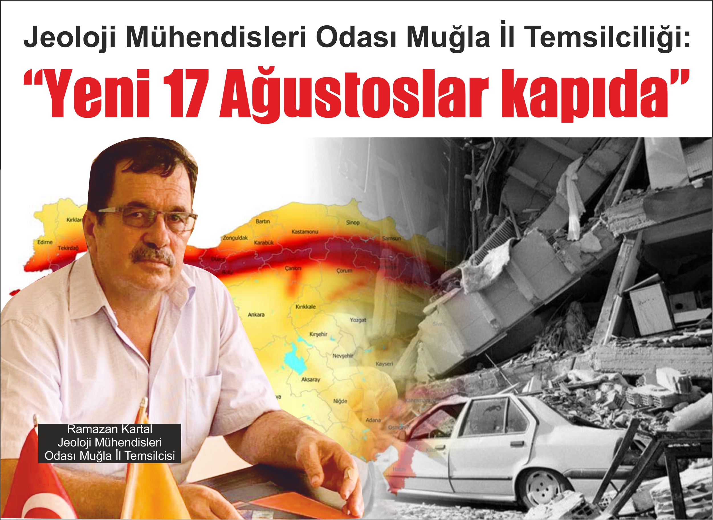 Jeoloji Mühendisleri Odası Muğla İl Temsilciliği:  “Yeni 17 Ağustoslar kapıda”