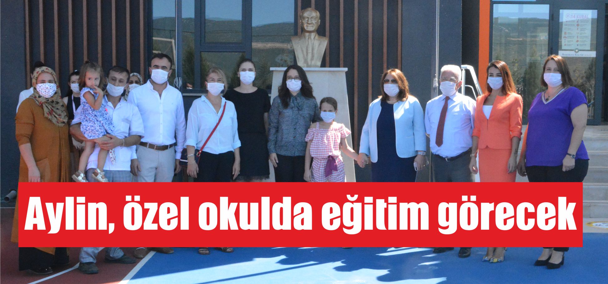 Aylin, özel okulda eğitim görecek