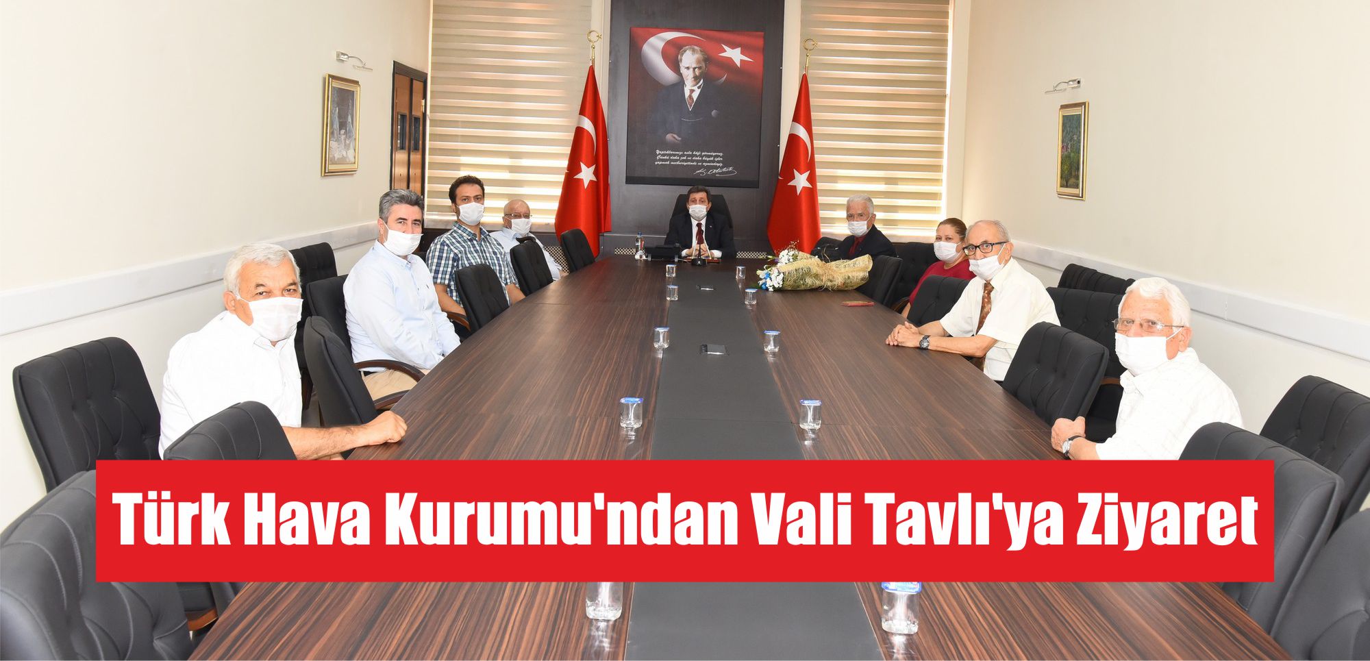 Türk Hava Kurumu’ndan Vali Tavlı’ya Ziyaret