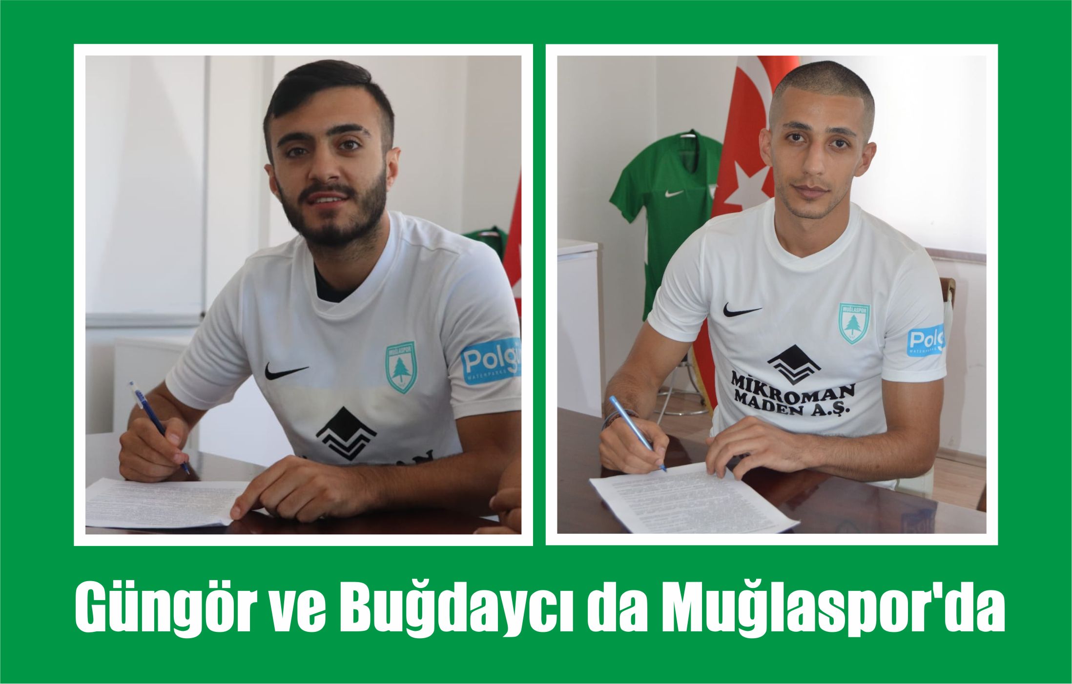 Güngör ve Buğdaycı da Muğlaspor’da