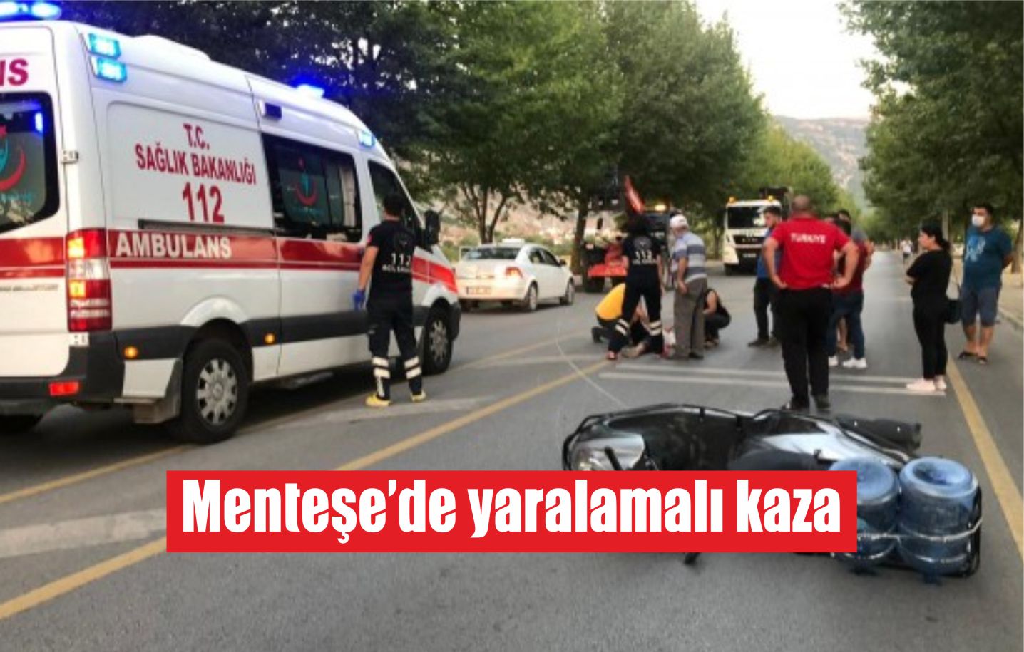 Menteşe’de yaralamalı kaza