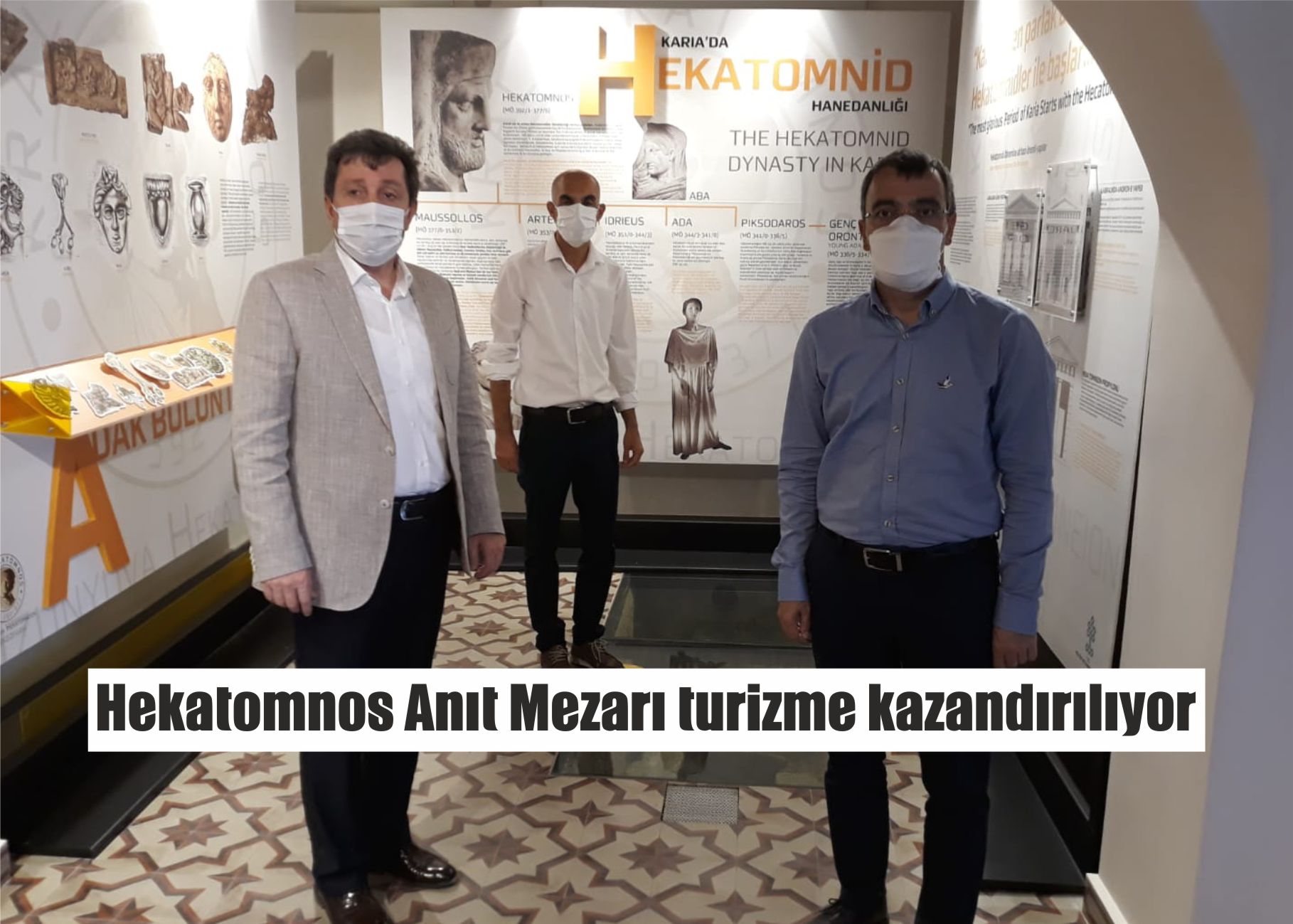 Hekatomnos Anıt Mezarı turizme kazandırılıyor