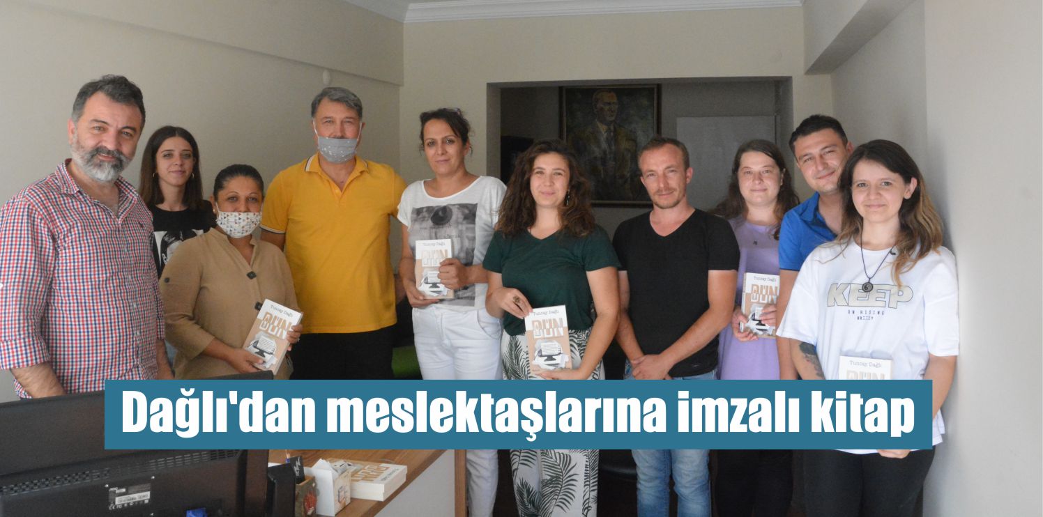 Dağlı’dan meslektaşlarına imzalı kitap