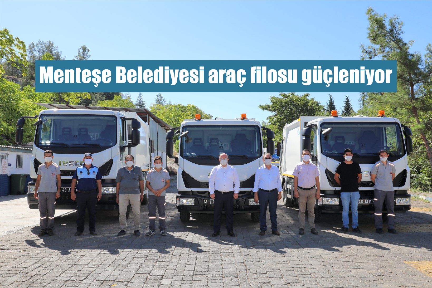 Menteşe Belediyesi araç filosu güçleniyor