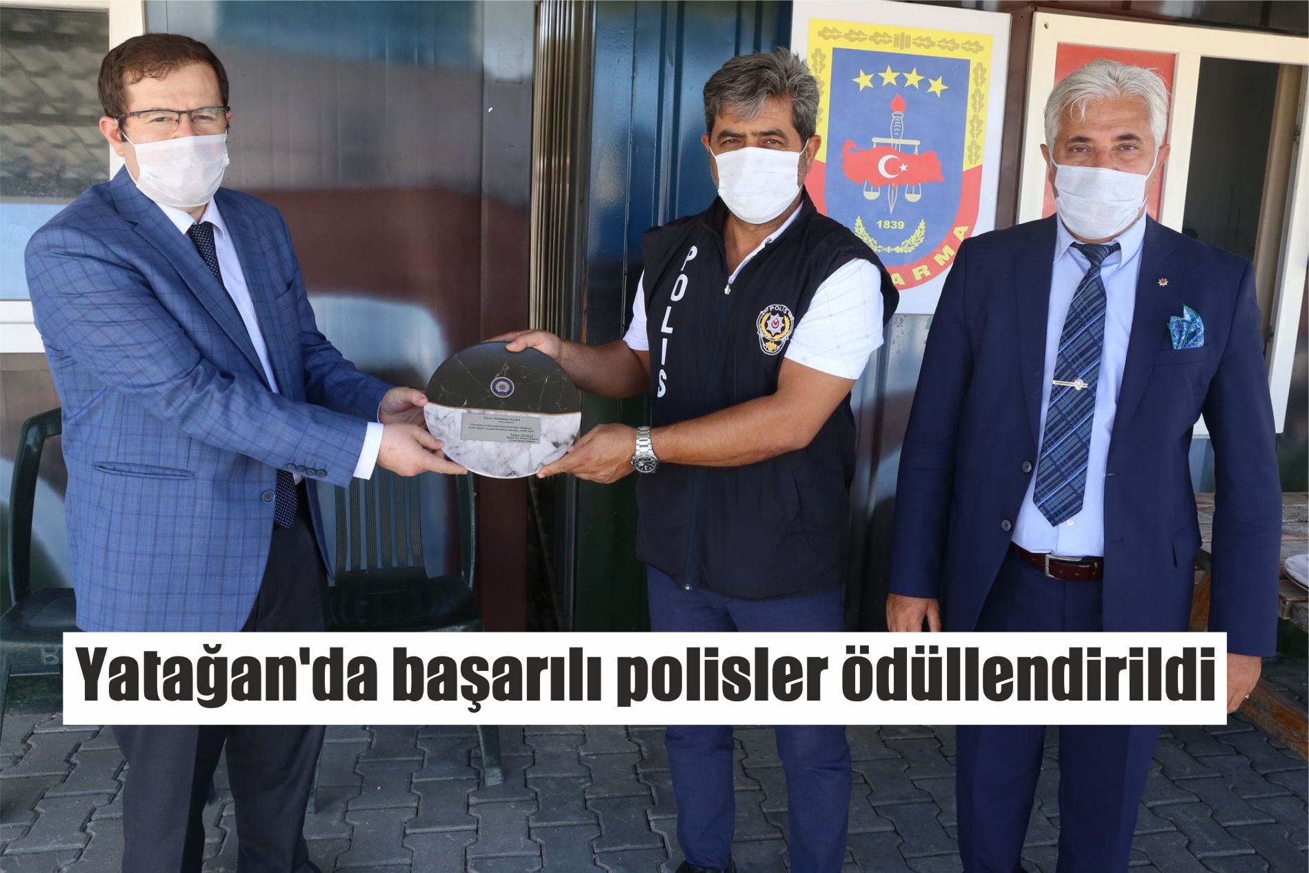 Yatağan’da başarılı polisler ödüllendirildi