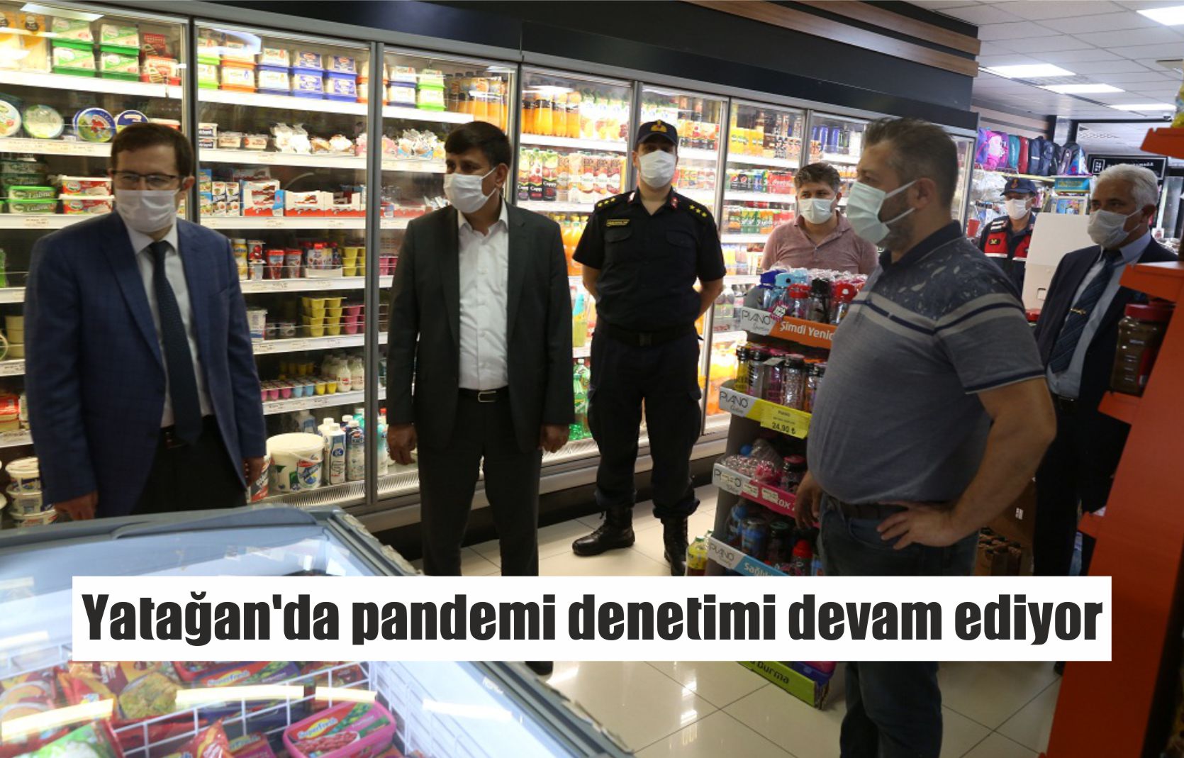 Yatağan’da pandemi denetimi devam ediyor