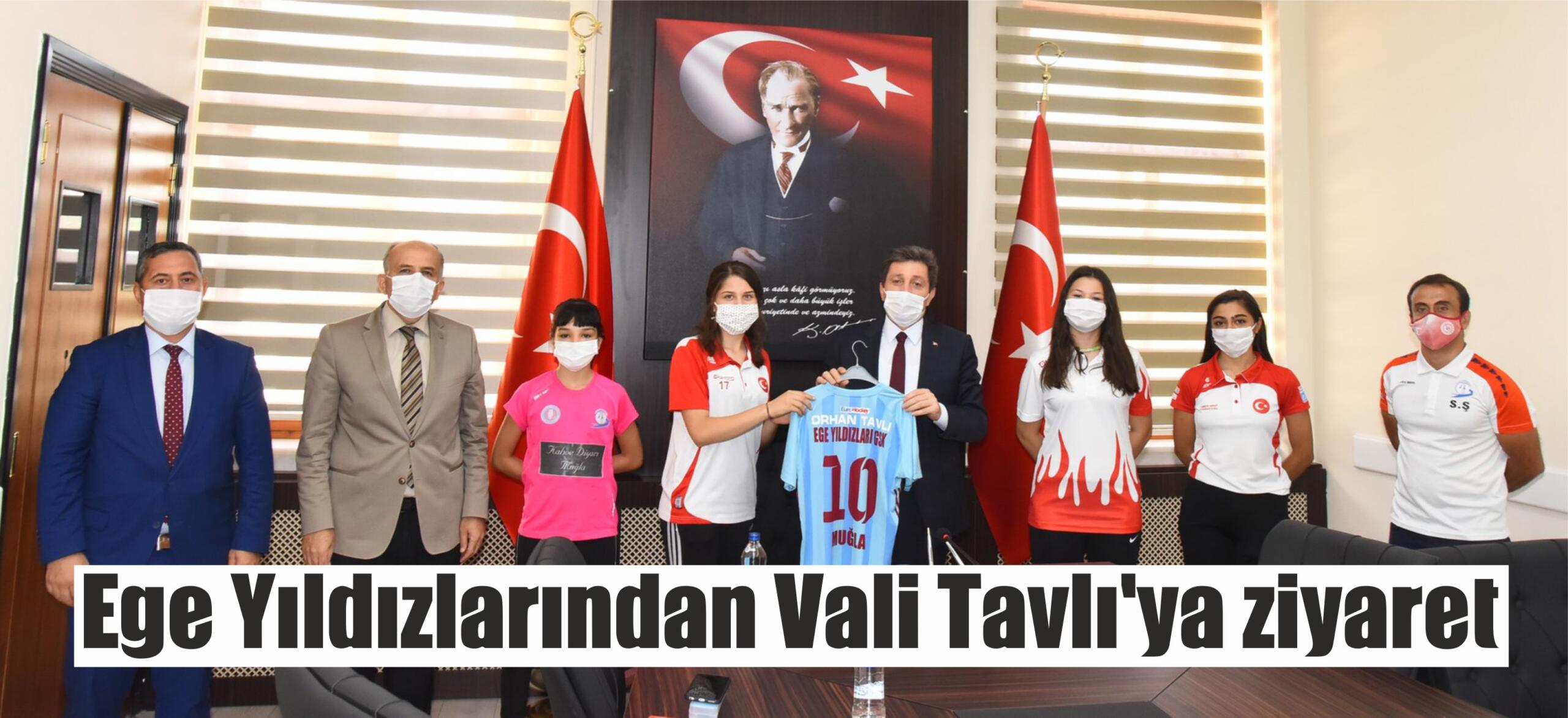 Ege Yıldızlarından Vali Tavlı’ya ziyaret