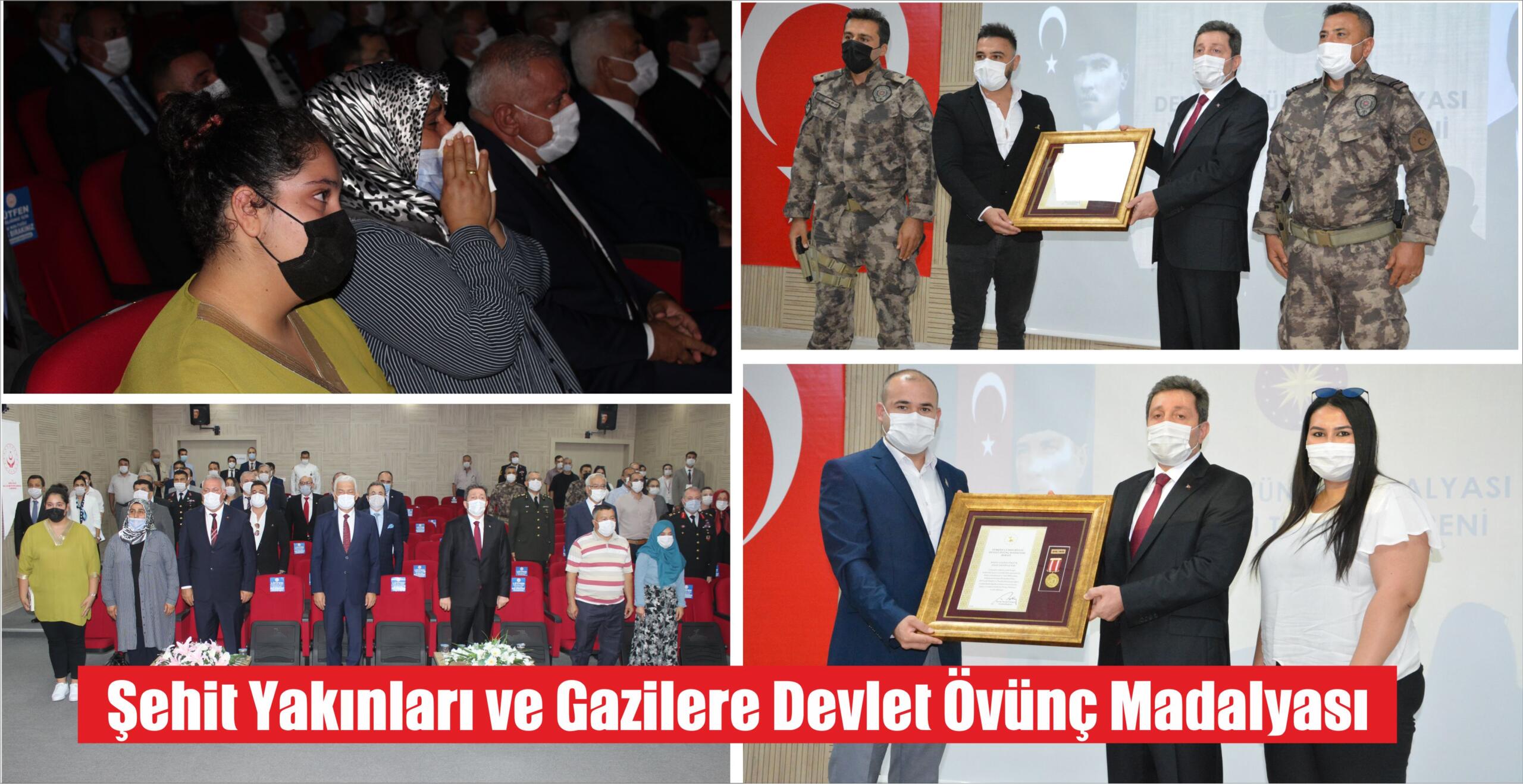 Şehit Yakınları ve Gazilere Devlet Övünç Madalyası