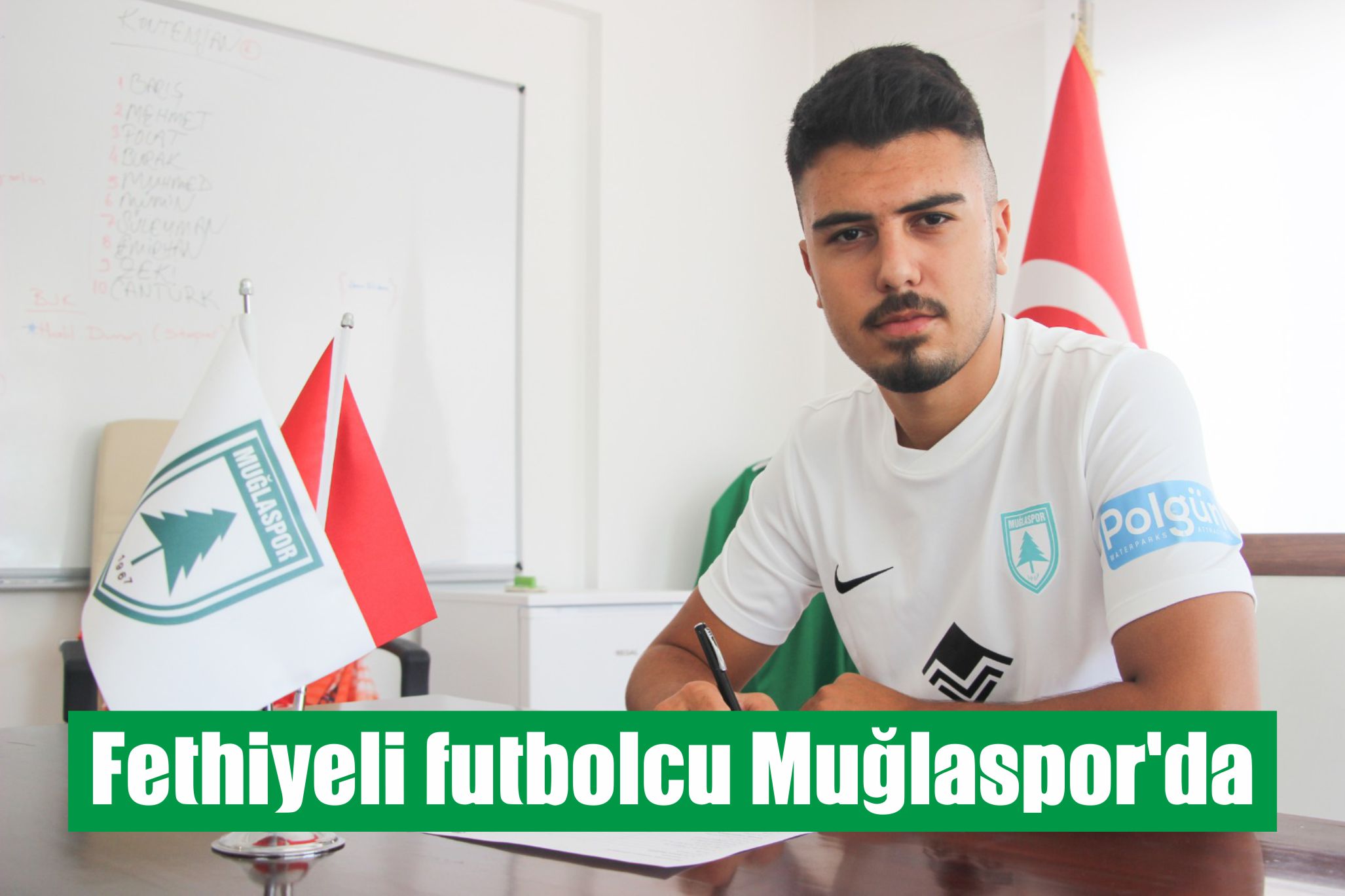 Fethiyeli futbolcu Muğlaspor'da