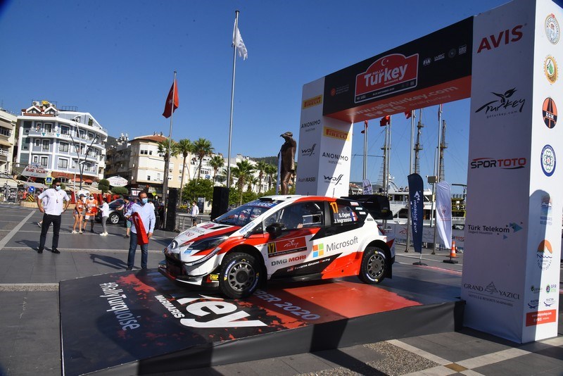 Marmaris’te WRC Türkiye Rallisi heyecanı