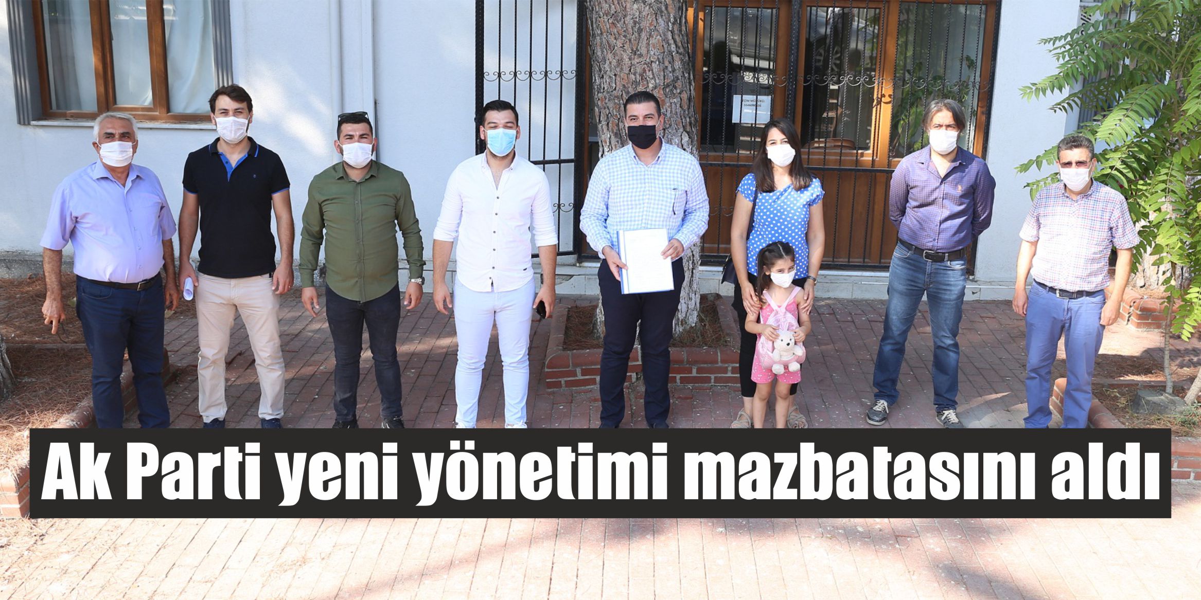 Ak Parti yeni yönetimi mazbatasını aldı