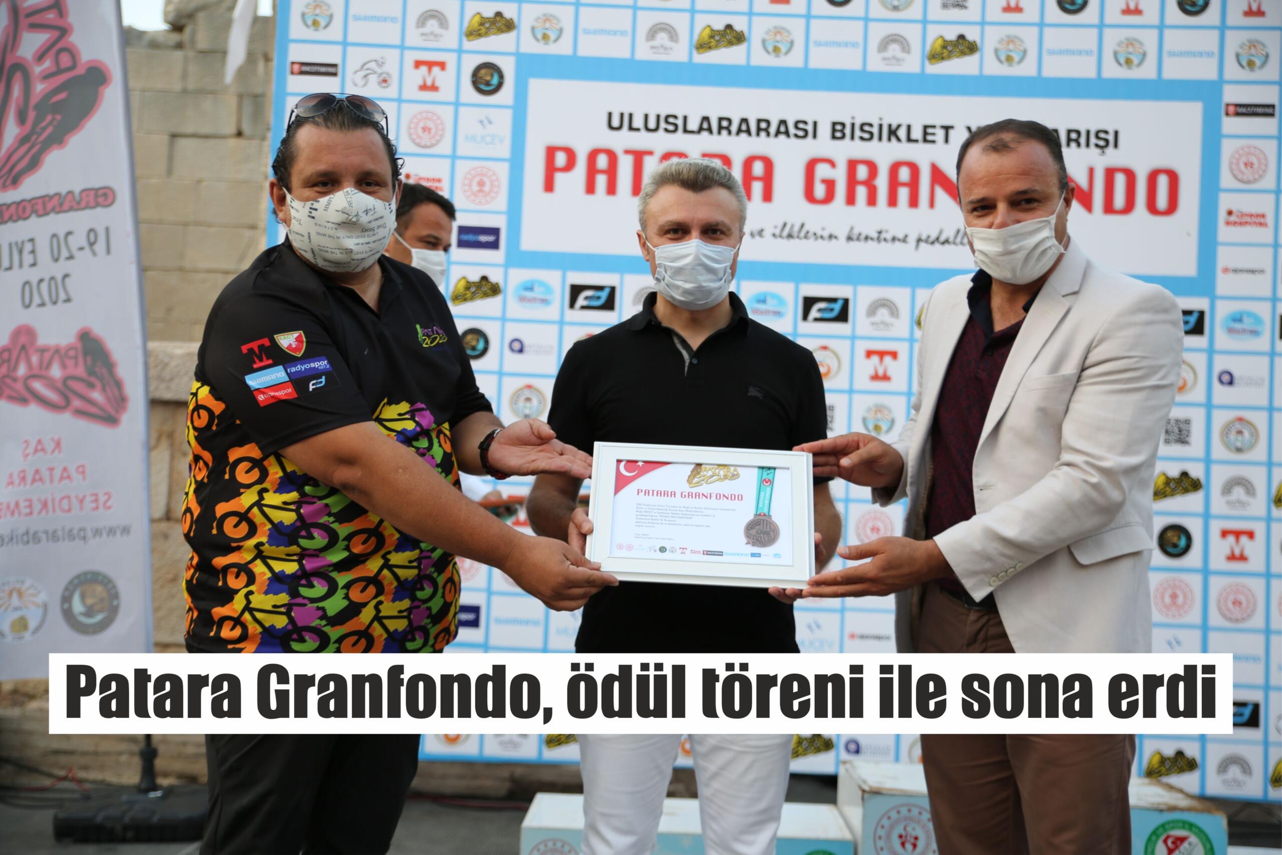 Patara Granfondo, ödül töreni ile sona erdi