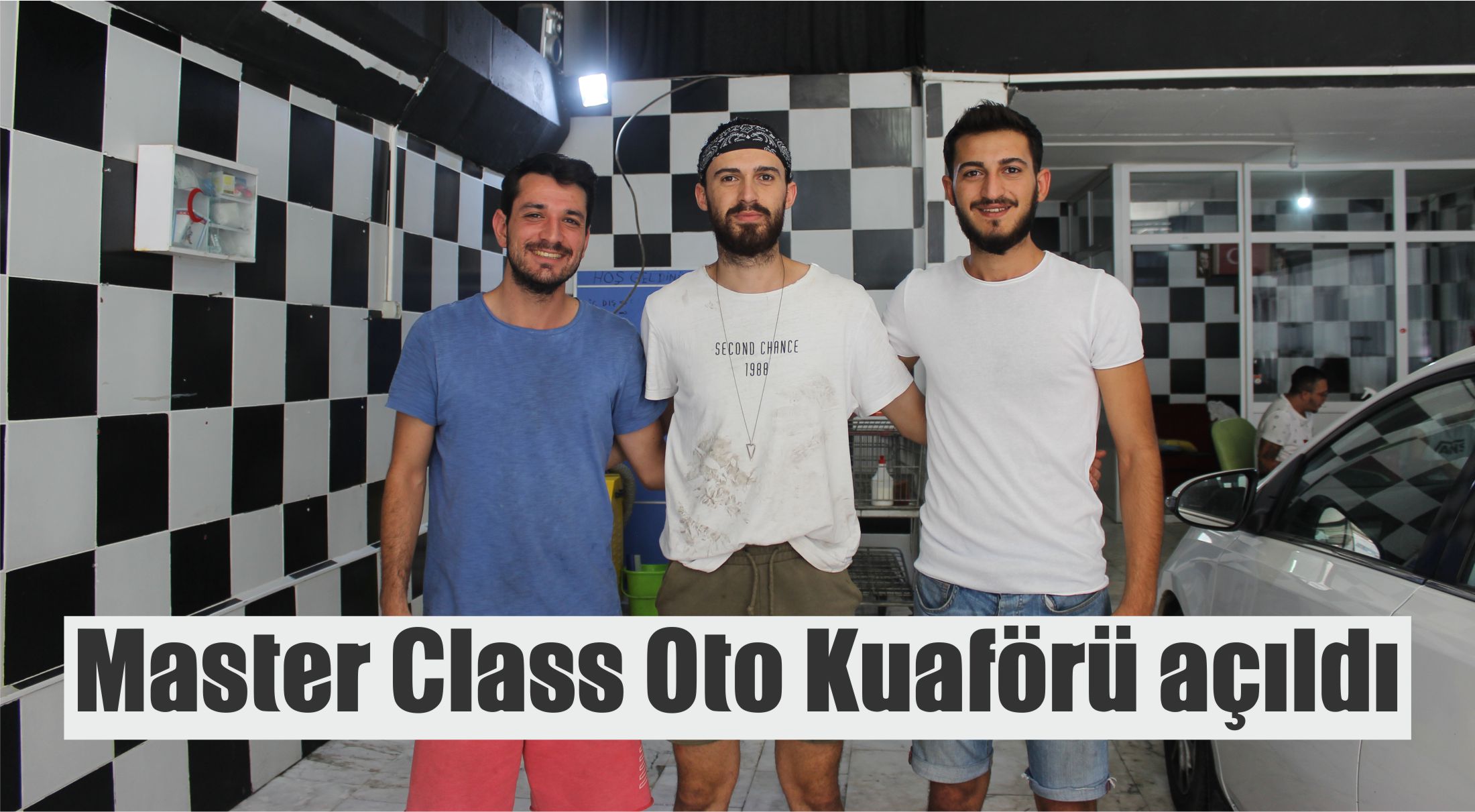 Master Class Oto Kuaförü açıldı