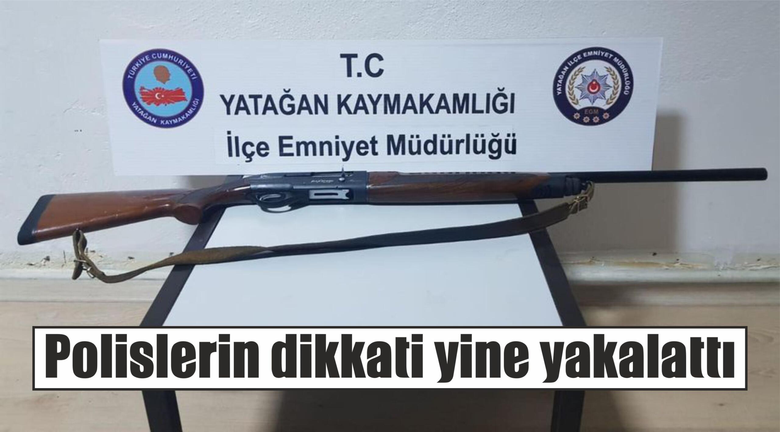 Polislerin dikkati yine yakalattı