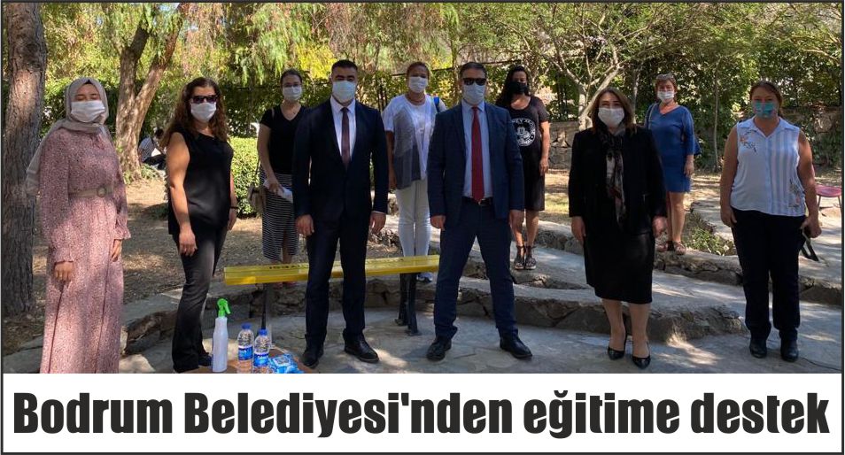 Bodrum Belediyesi’nden eğitime destek