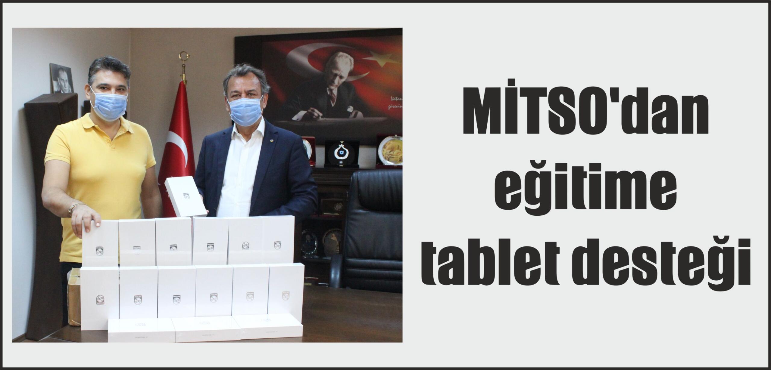 MİTSO’dan eğitime tablet desteği