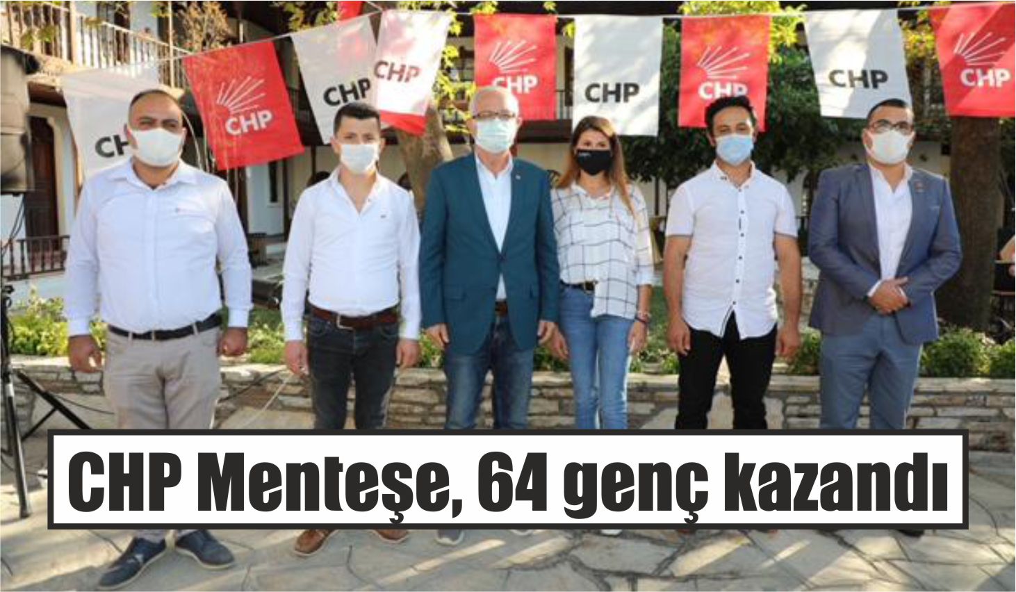 CHP Menteşe, 64 genç kazandı