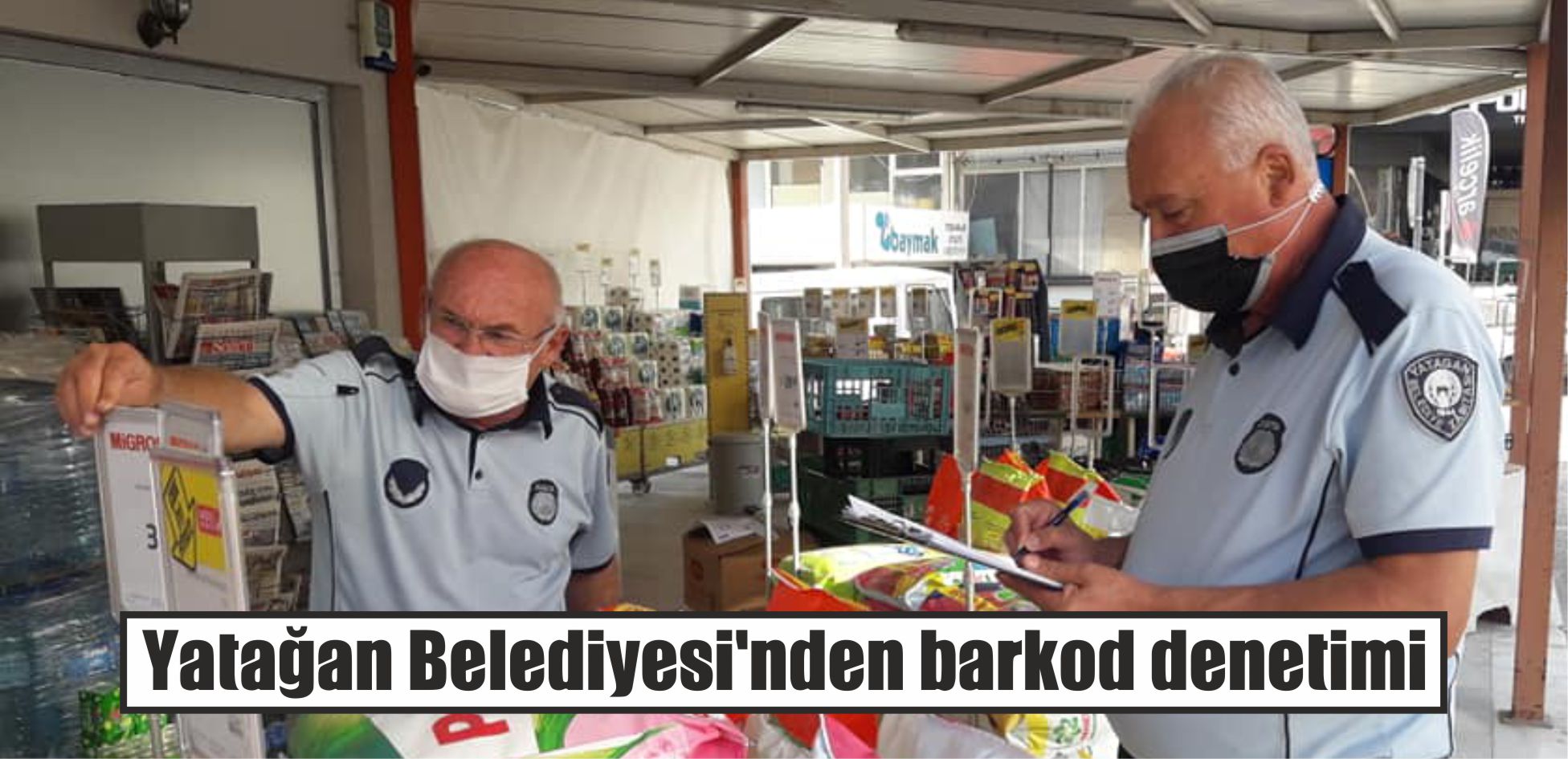 Yatağan Belediyesi’nden barkod denetimi